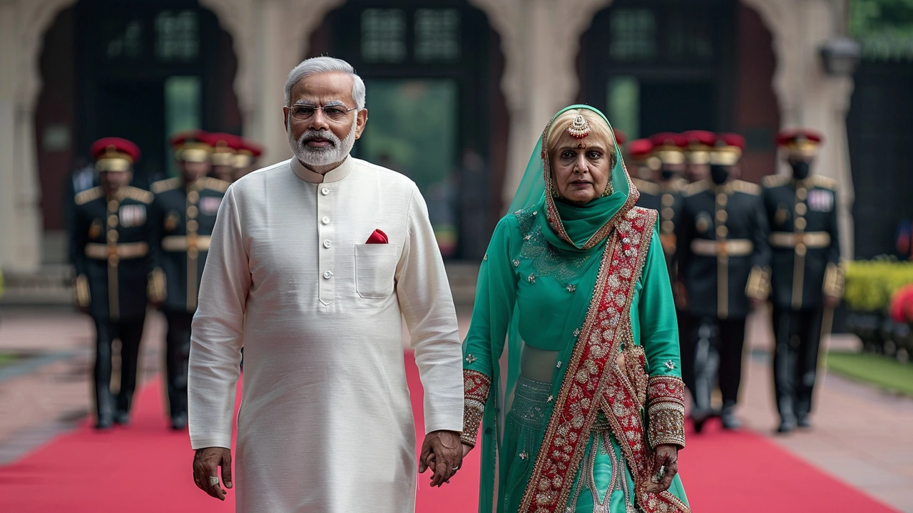 प्रधानमंत्री मोदी ने राष्ट्रपति भवन में बांग्लादेशी समकक्ष शेख हसीना का स्वागत किया, होगी द्विपक्षीय वार्ता
