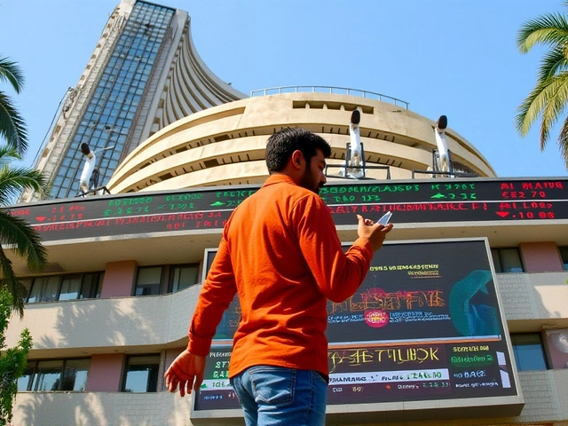 बॉम्बे सेंसेक्स में हल्की गिरावट, IT सेक्टर में H‑1B फीस बढ़ोतरी से तीव्र झटका