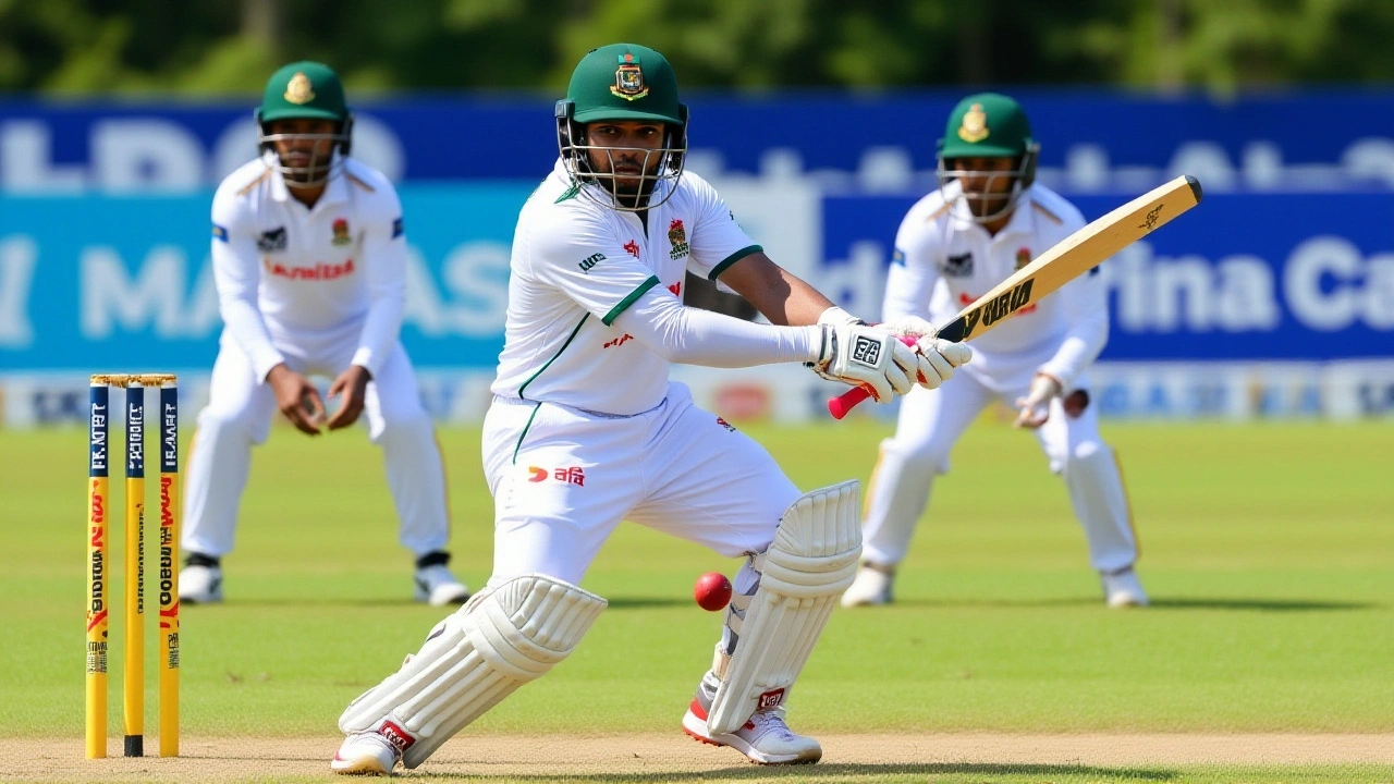 गैले टेस्ट में शांतो और रहीम की जोड़ी ने बांग्लादेश को ड्रॉ पर बचाया, दोनों टीमों को 4 अंक